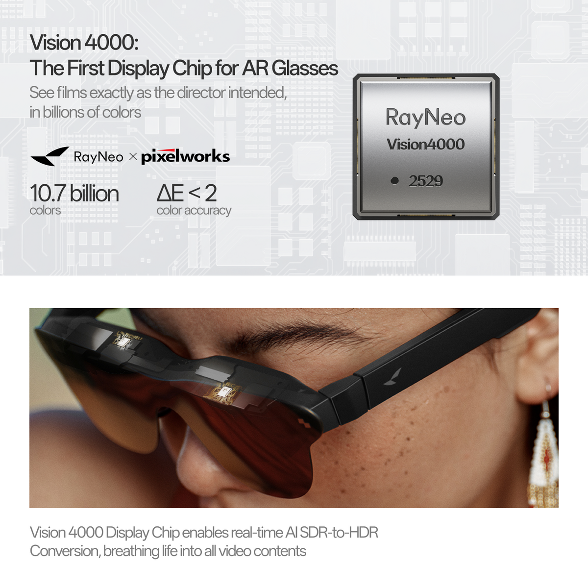 RayNeo Air 4 Pro AR Glasses