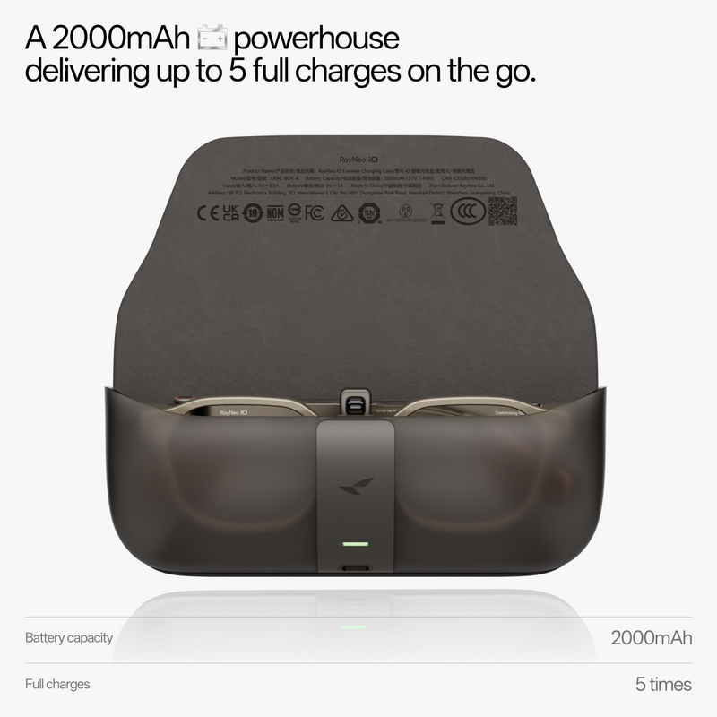 RayNeo io Eyewear Charging Case
