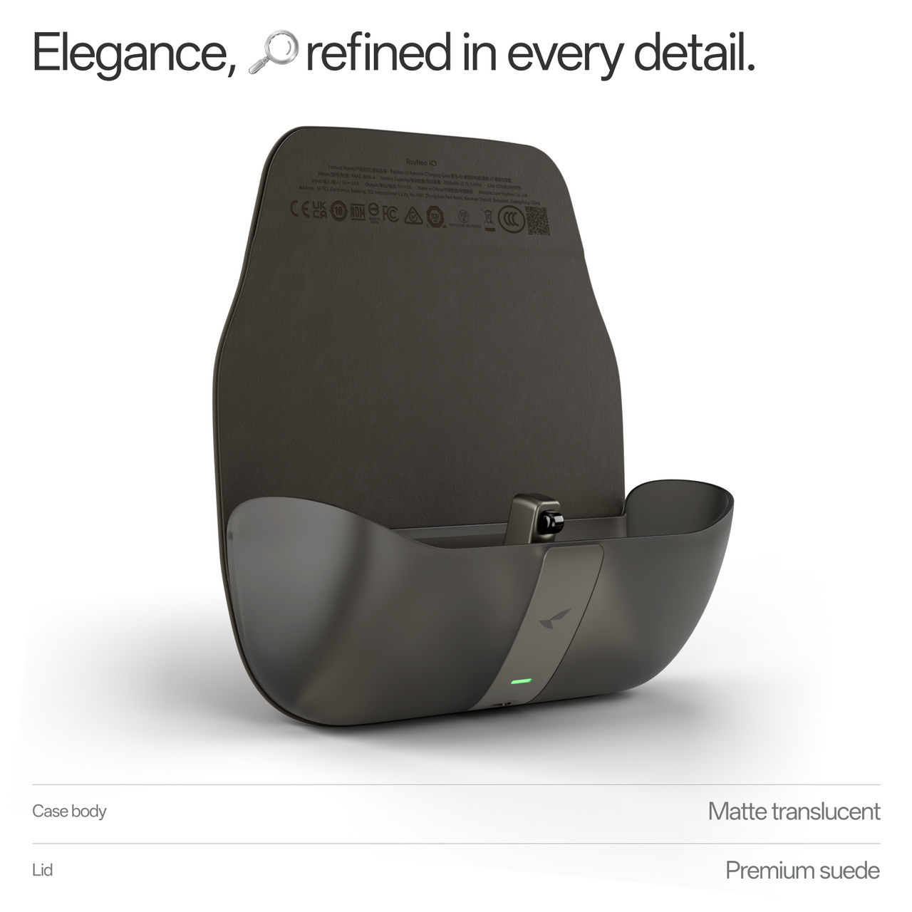 RayNeo io Eyewear Charging Case