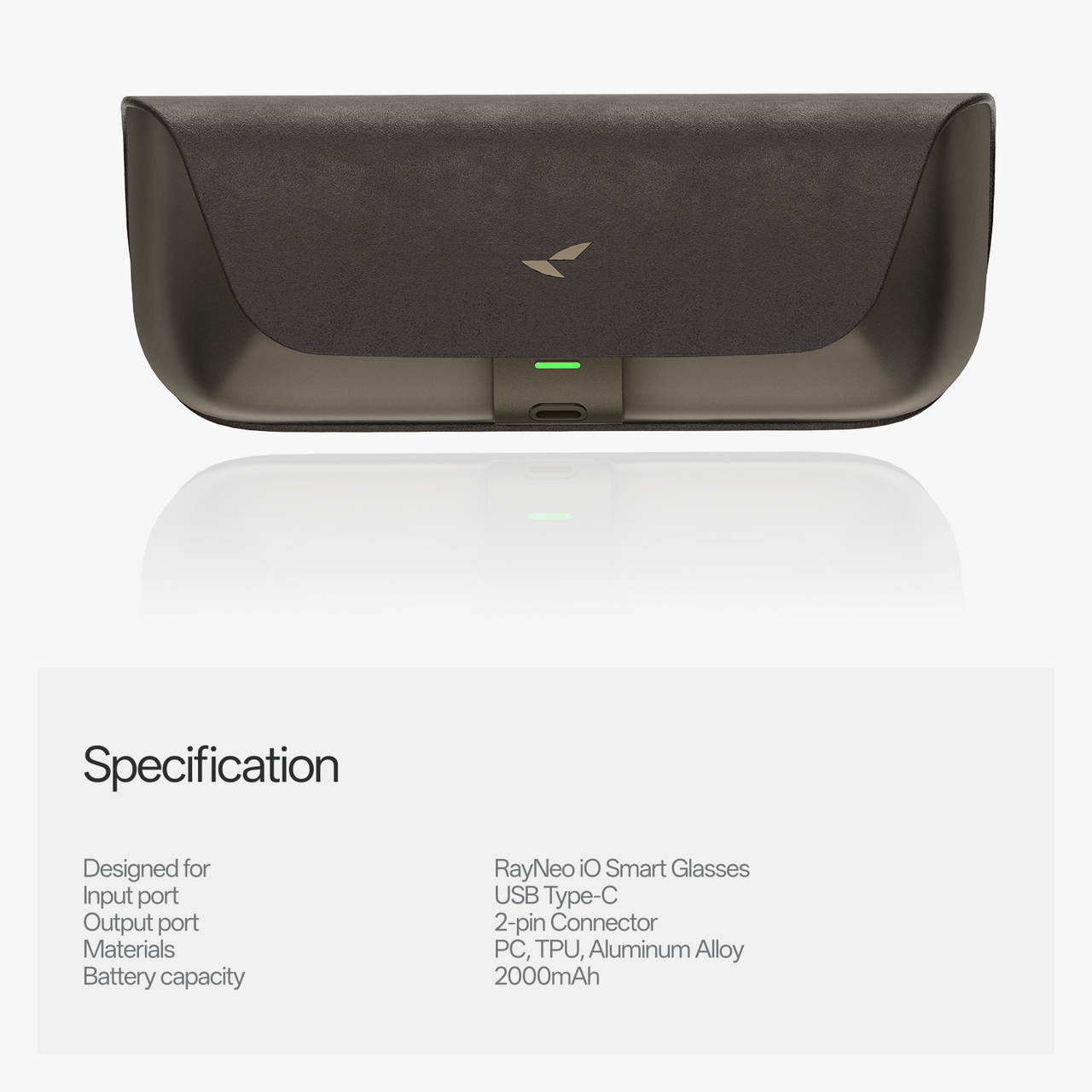 RayNeo io Eyewear Charging Case
