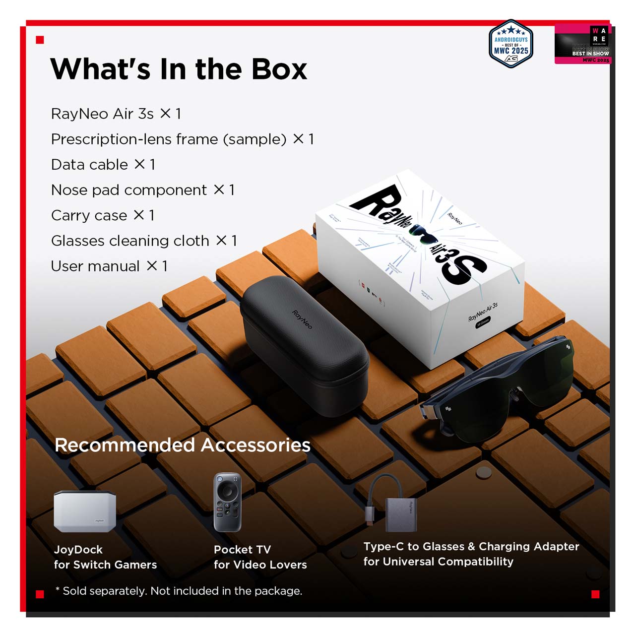 RayNeo Air 3s XR Glasses - RayNeo