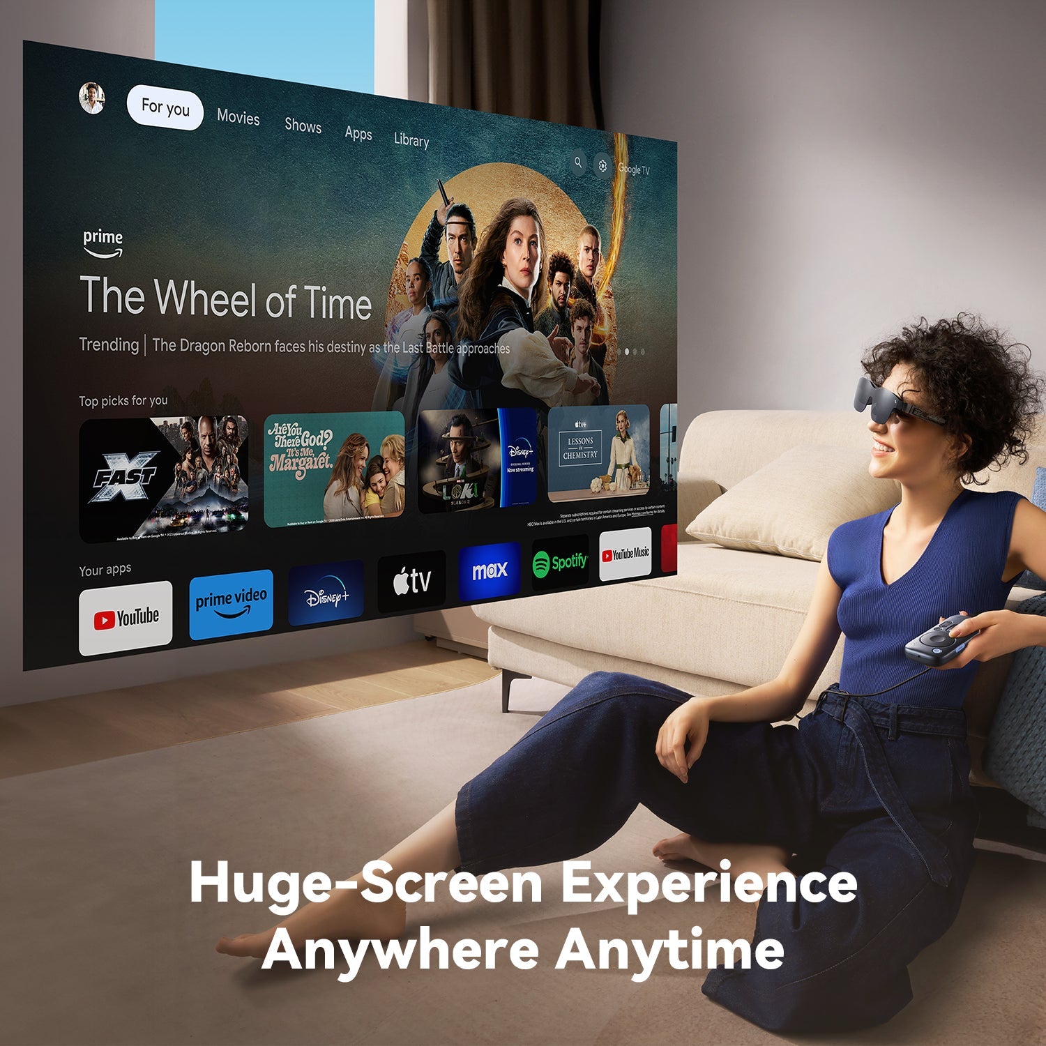 RayNeo Pocket TV: Streaming Media Box for AR Glasses - RayNeo