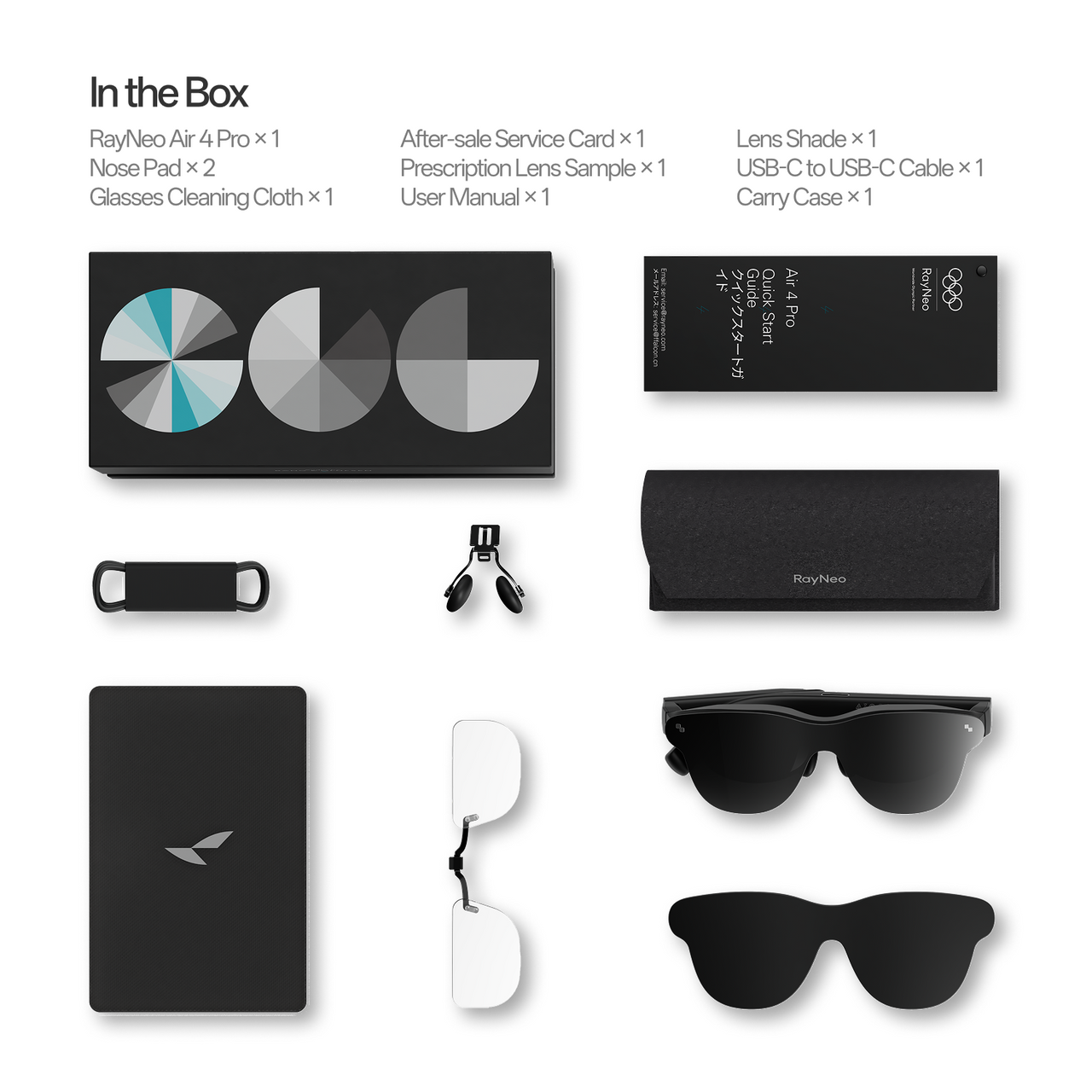 RayNeo Air 4 Pro AR Glasses